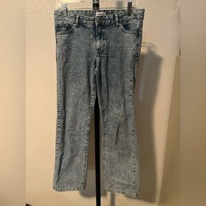 RSQ Light Blue Baggy Jeans Low Rise